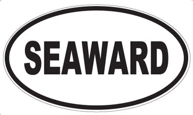 SEAWARD - Oval Sticker