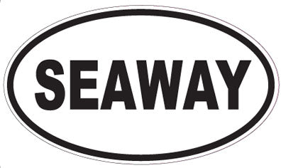 SEAWAY - Oval Sticker