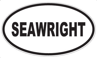 SEAWRIGHT - Oval Magnet