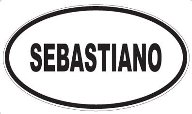 SEBASTIANO - Oval Magnet