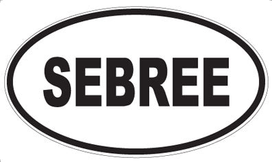 SEBREE - Oval Magnet
