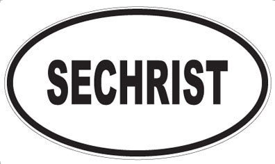 SECHRIST - Oval Magnet