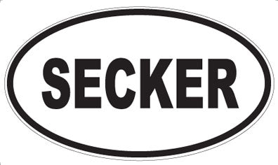 SECKER - Oval Magnet