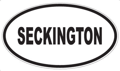 SECKINGTON - Oval Magnet