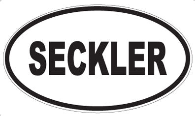SECKLER - Oval Magnet