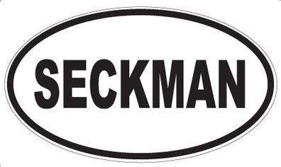 SECKMAN - Oval Magnet