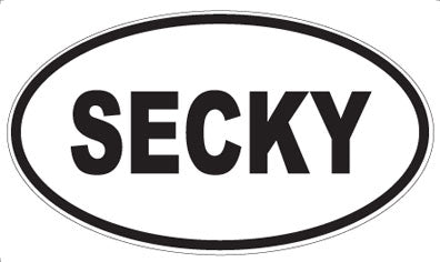 SECKY - Oval Magnet
