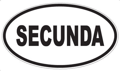 SECUNDA - Oval Magnet