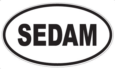 SEDAM - Oval Magnet