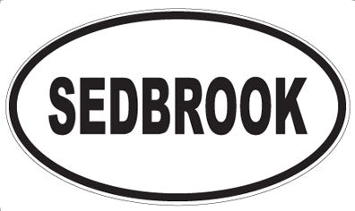 SEDBROOK - Oval Magnet