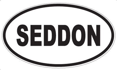 SEDDON - Oval Magnet