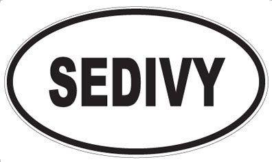 SEDIVY - Oval Magnet