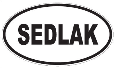 SEDLAK - Oval Magnet