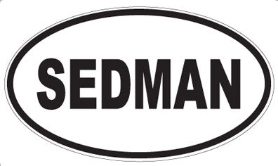 SEDMAN - Oval Magnet