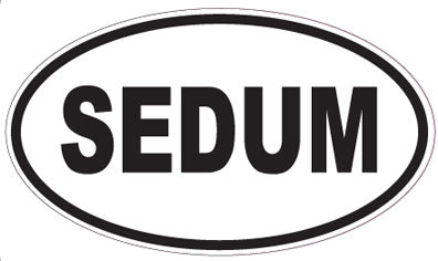 SEDUM - Oval Magnet
