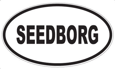 SEEDBORG - Oval Sticker