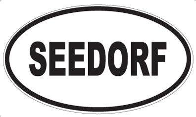 SEEDORF - Oval Magnet