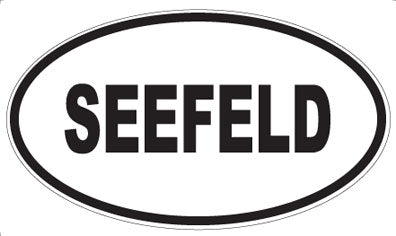 SEEFELD - Oval Sticker
