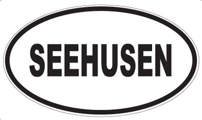 SEEHUSEN - Oval Magnet