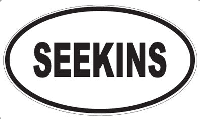 SEEKINS - Oval Sticker