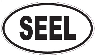 SEEL - Oval Sticker