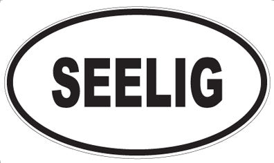SEELIG - Oval Sticker