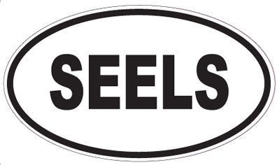 SEELS - Oval Magnet