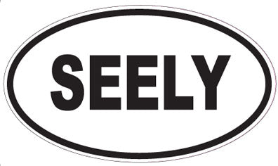 SEELY - Oval Magnet