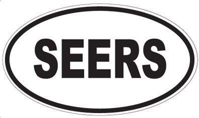 SEERS - Oval Magnet