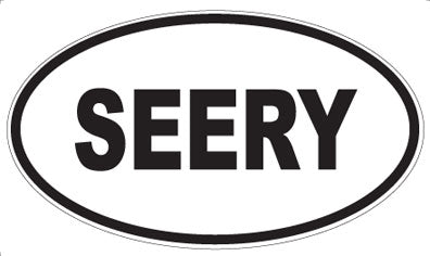 SEERY - Oval Magnet