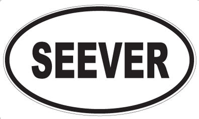 SEEVER - Oval Magnet