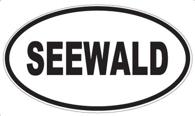 SEEWALD - Oval Sticker