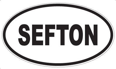 SEFTON - Oval Magnet