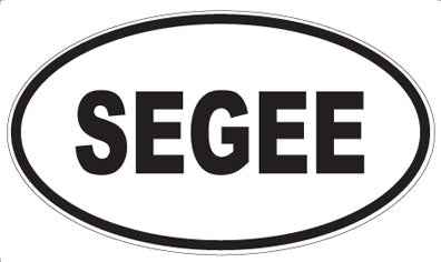 SEGEE - Oval Magnet