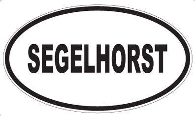 SEGELHORST - Oval Sticker