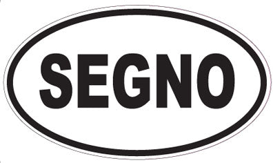 SEGNO - Oval Magnet