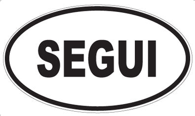 SEGUI - Oval Magnet