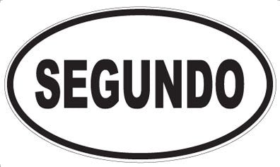 SEGUNDO - Oval Magnet