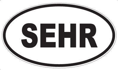 SEHR - Oval Magnet