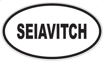 SEIAVITCH - Oval Magnet