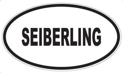 SEIBERLING - Oval Sticker