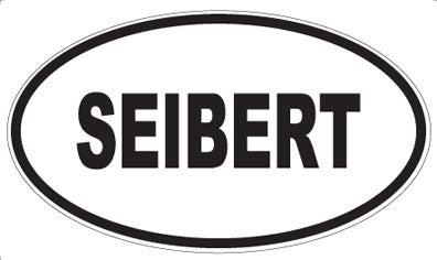 SEIBERT - Oval Magnet