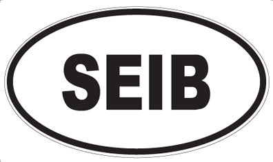 SEIB - Oval Magnet