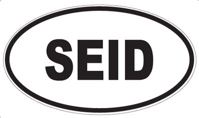 SEID - Oval Sticker