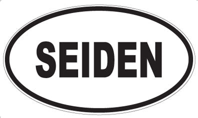 SEIDEN - Oval Magnet