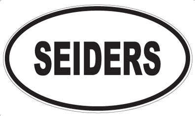 SEIDERS - Oval Magnet