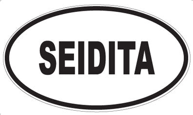 SEIDITA - Oval Sticker