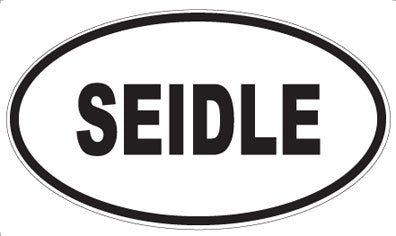 SEIDLE - Oval Magnet