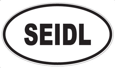 SEIDL - Oval Magnet