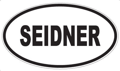 SEIDNER - Oval Magnet